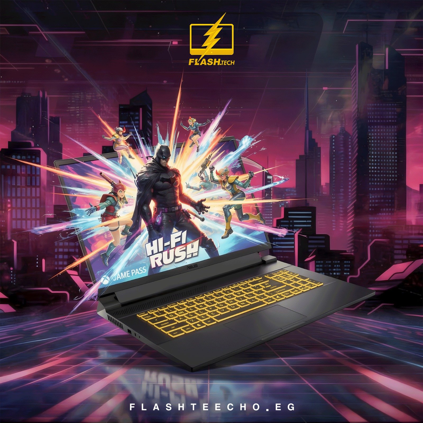 Laptop - Flash Tech